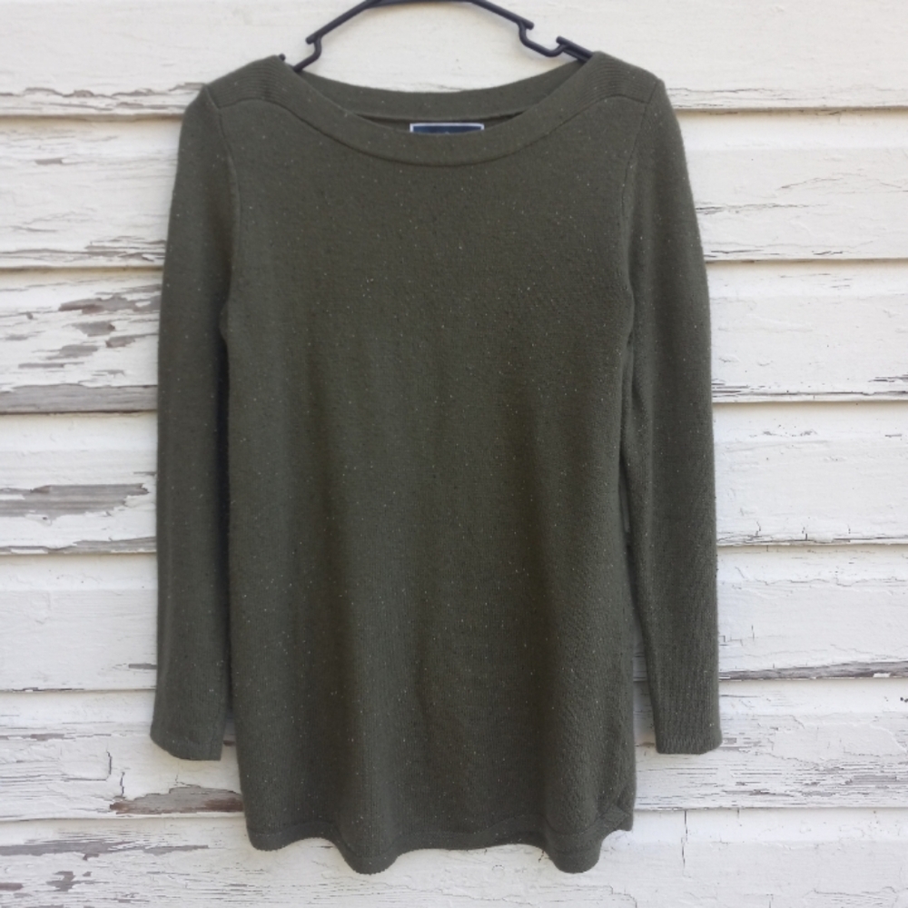 Women's Karen and Scott sweater x-small green